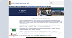Desktop Screenshot of northandoverautoschool.com